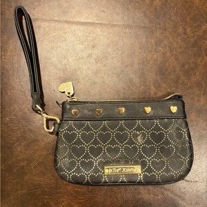Betsey Johnson Laser-cut Heart Wristlet 🖤